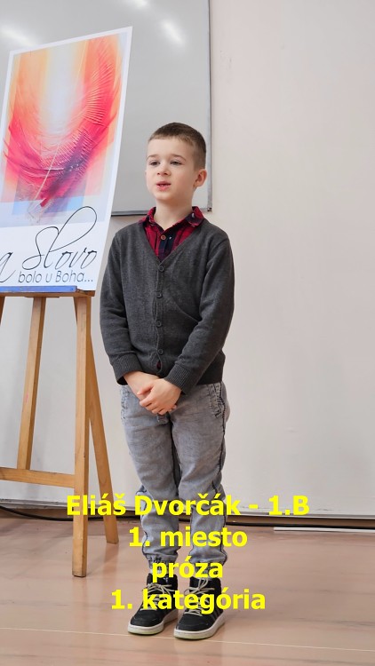 Eliáš Dvorčák postupuje na celoslovenské kolo