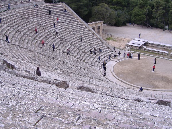 Epidaurus - divadlo
