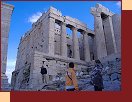 Atény - Akropola, Propylaje - vstupná brána