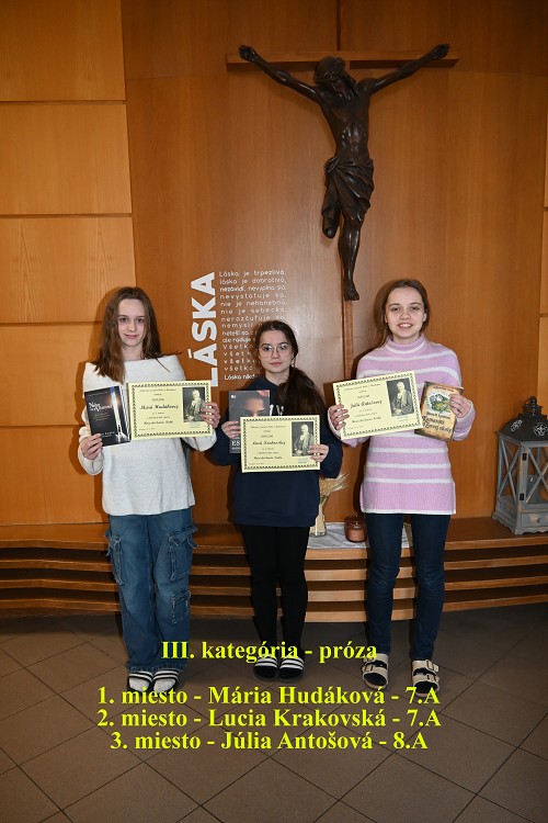 III. kategória - próza