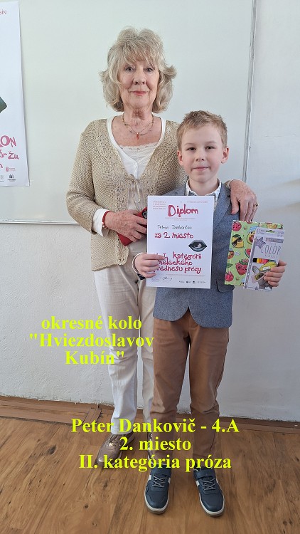 náš úspešný recitátor