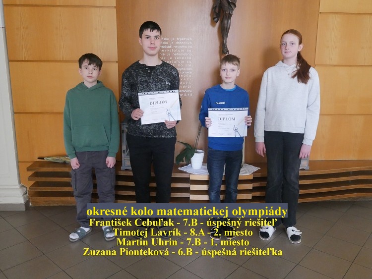 naši úspešní matematici