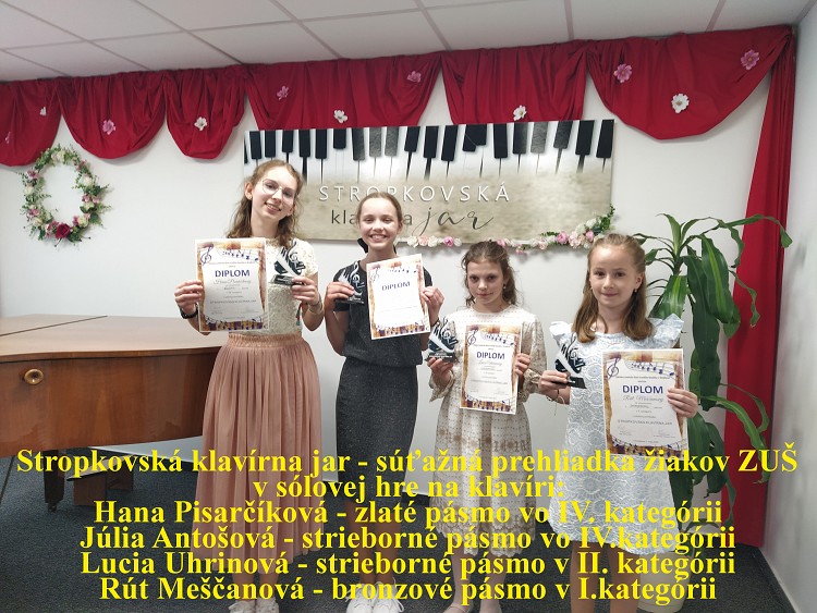 naše výborné klaviristky